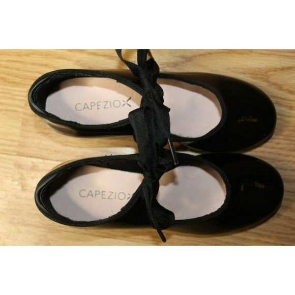 Capezio Tele Tone Tap Girls TAP Shoes / SIZE: 1W - Picture 12 of 12